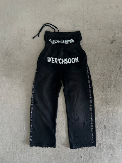 Salcombe Devon Double Waisted Sweatpants